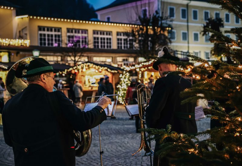 Berchtesgaden Christmas market Advent in Bavaria Hotel EDELWEISS