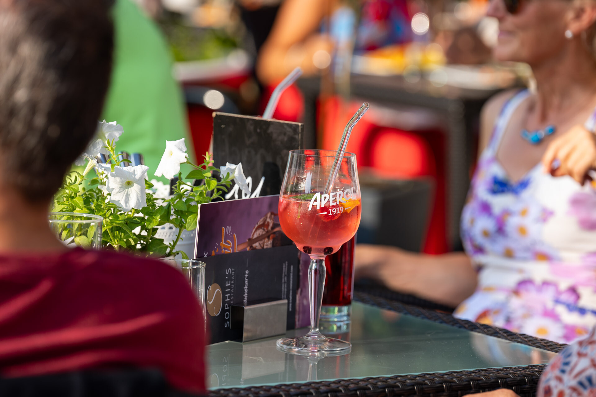 Was gehört im Sommer in Berchtesgaden einfach dazu? Aperol Spritz