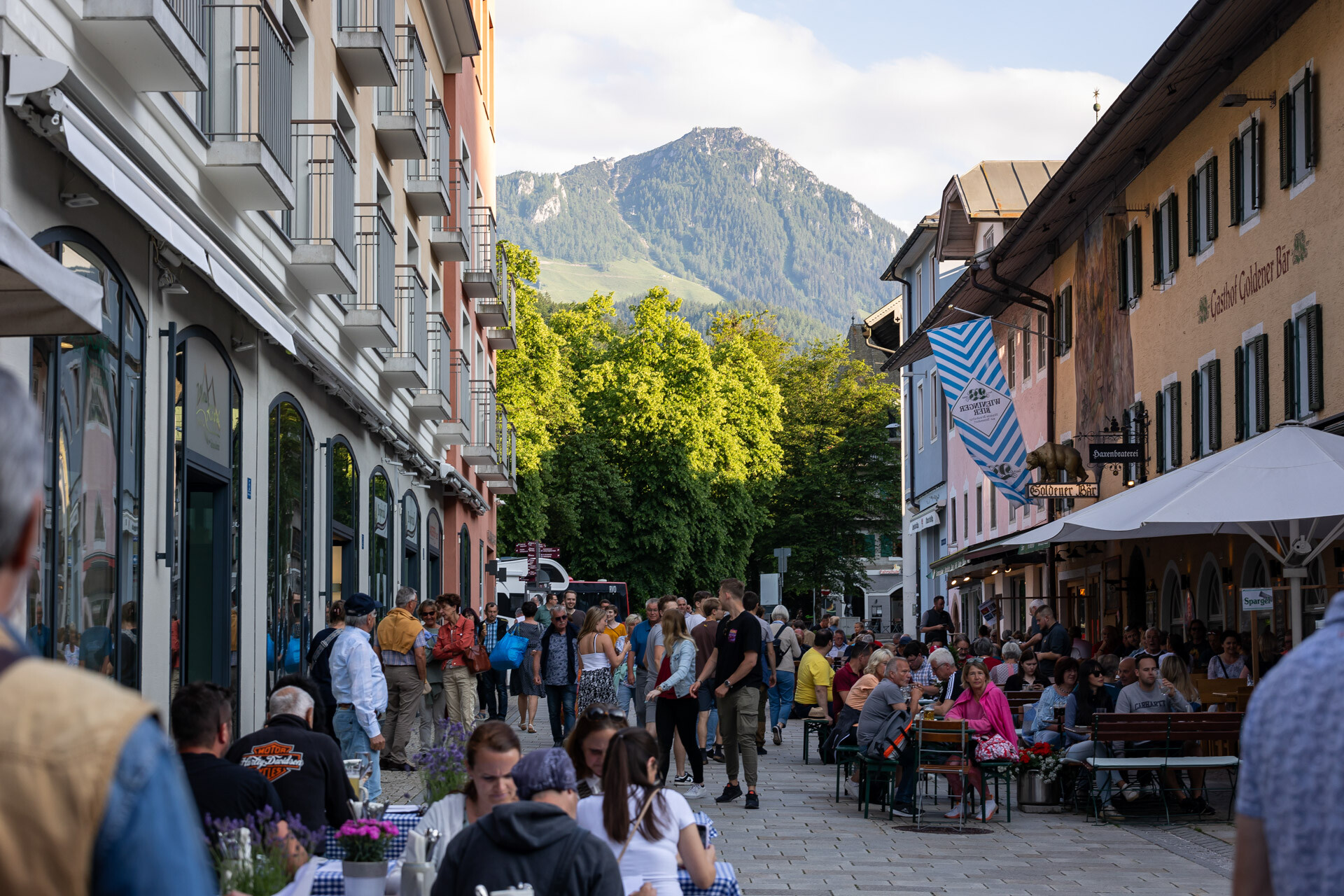 Reges Treiben bei den Festivitäten in Berchtesgaden